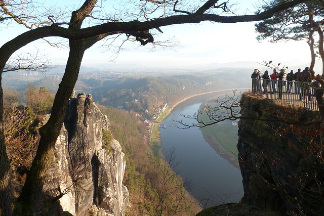 Bastei im Januar 2014