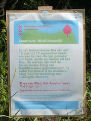 Thea van Vliet, Het Amsterdamse Bos stijgt op