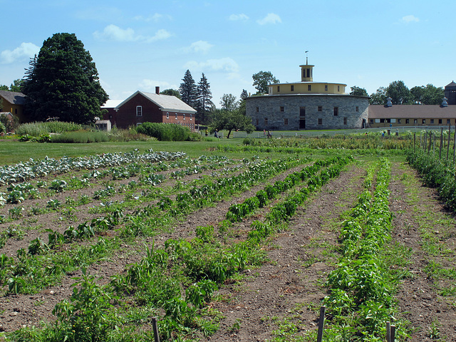 Gardens & Round Stone Barn