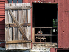 Machine Shop Door