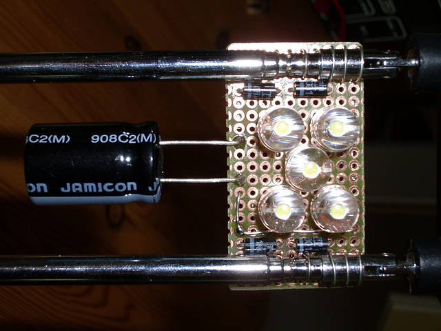 Smoothing capacitor added