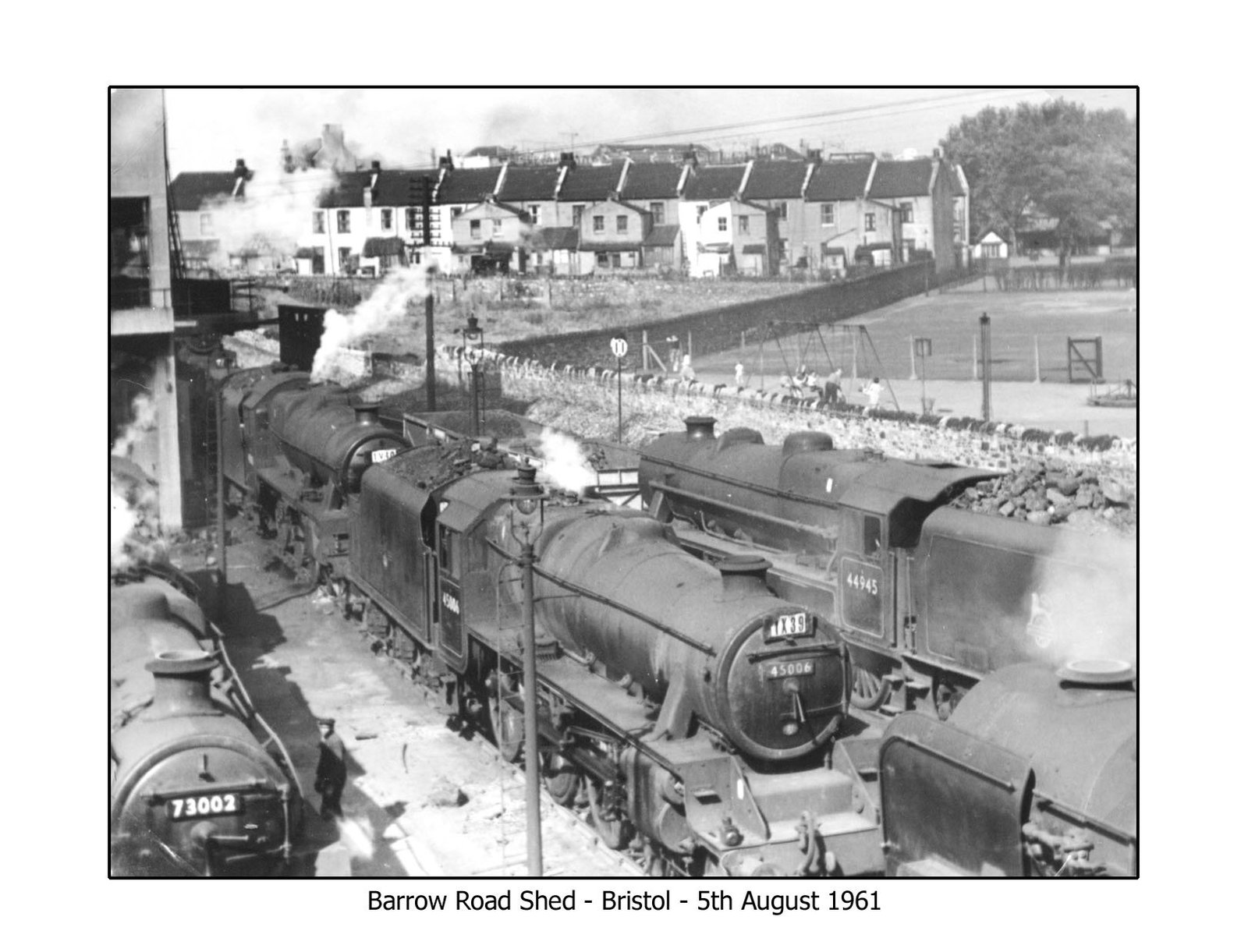 Barrow Road Shed  Bristol  5th August 1961