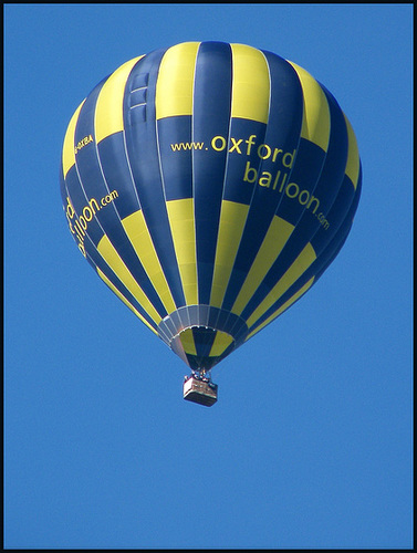 Oxford balloon ride