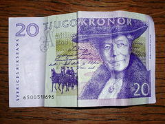 20 Swedish Kronor Bill