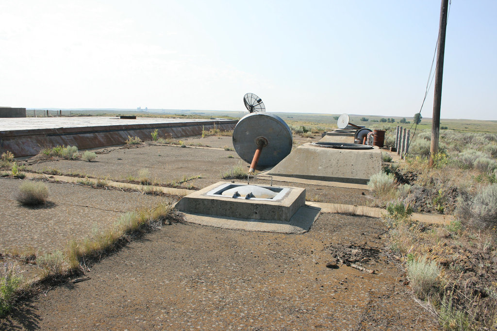 Top of the bunker.