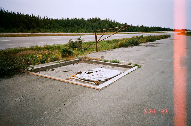 Mattress by the road