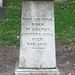 Paul Revere's Grave Marker in the Granary Burial Ground in Boston, October 2009