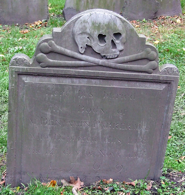 1769 Gravestone in Boston, October 2009