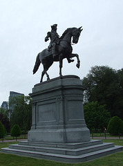 Statue of George Washington in the Boston Public Garden, June 2010