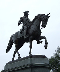 Statue of George Washington in the Boston Public Garden, June 2010