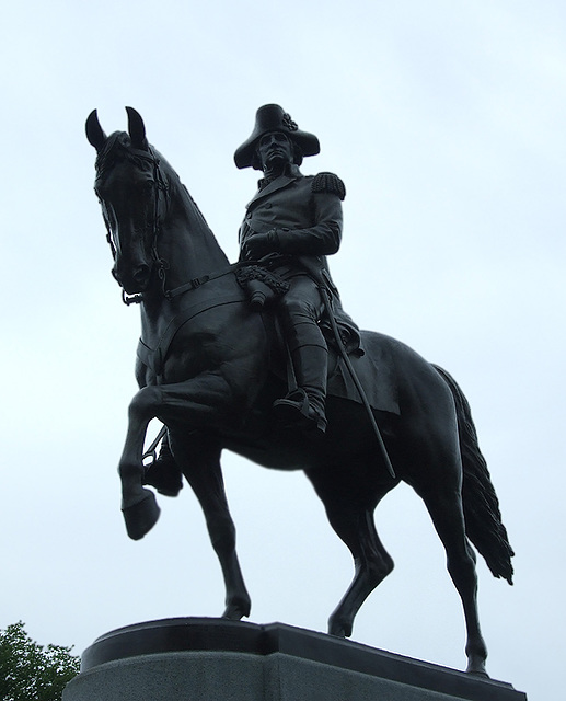 Statue of George Washington in the Boston Public Garden, June 2010