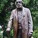Detail of the Edward Everett Hale Sculpture in the Public Garden in Boston, July 2011
