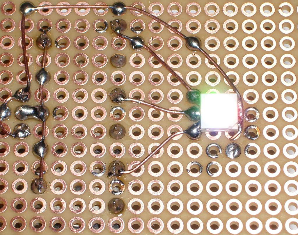 RGB LED Ring - LED test