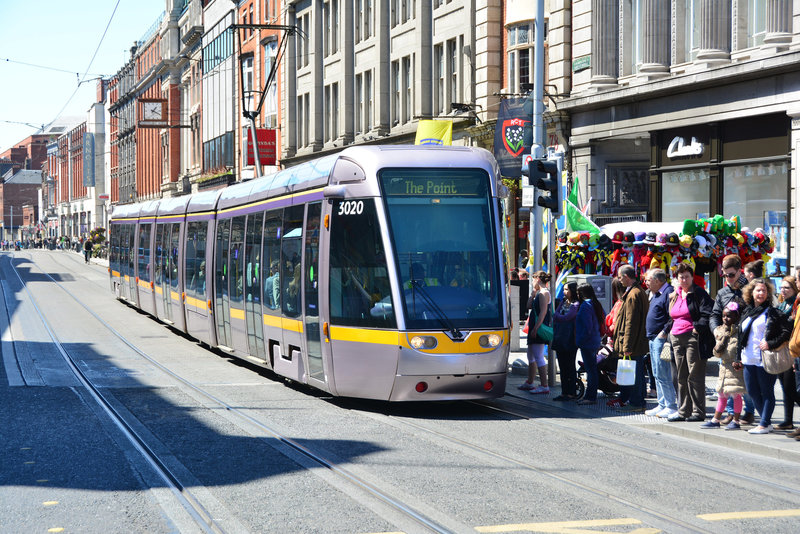 Dublin 2013 – Tram to The Point