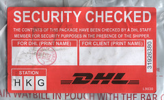 DHL security check