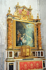 Retable de l'église St-Sauveur du Petit-Andely