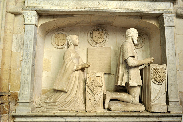 Tombeau de François de Lannoy et sa femme Marie de Hangest - Eglise de Folleville