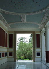 The Entrance to the Atrium of the Getty Villa, July 2008