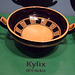 Reproduction of a Kylix in the Family Forum of the Getty Villa, July 2008