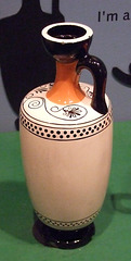 Reproduction of a Lekythos in the Family Forum of the Getty Villa, July 2008