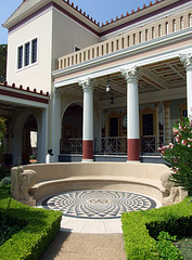 The Large Peristyle in the Getty Villa, July 2008