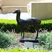 Reproduction of a Statue of a Deer in the Large Peristyle of the Getty Villa, July 2008