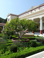 The Large Peristyle in the Getty Villa, July 2008