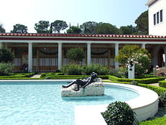 The Large Peristyle in the Getty Villa, July 2008