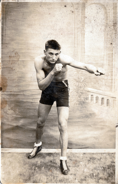 East coast American Student boxer c1920