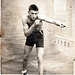 East coast American Student boxer c1920