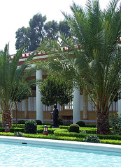 The Large Peristyle in the Getty Villa, July 2008