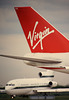 Virgin Boeing 747-200 G-VIRG and Boeing 727 N96B