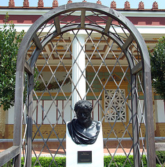 The Large Peristyle in the Getty Villa, July 2008