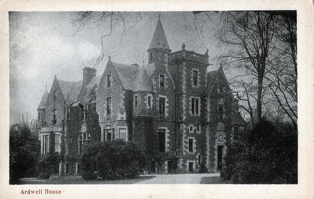 Ardwell House, Dumfries and Galloway (mostly demolished 1957)