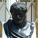 Reproduction of a Bust of Bearded Man in the Large Peristyle in the Getty Villa, July 2008