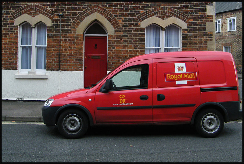 Royal Mail delivery van