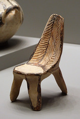 Mycenaean Miniature Throne in the Getty Villa, July 2008