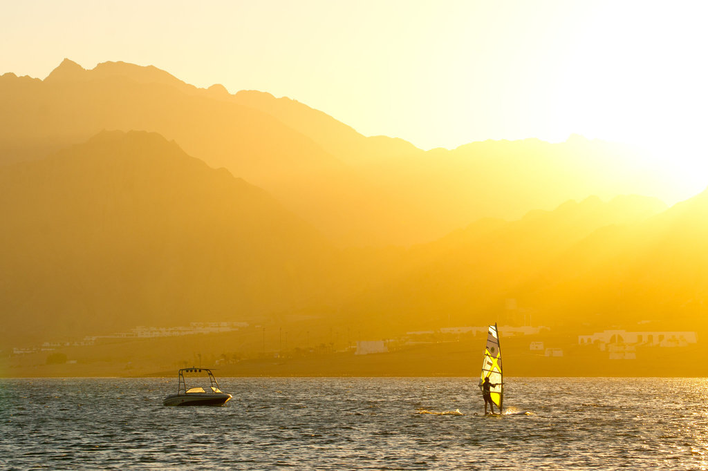 Sonnenuntergang bei Dahab DSC05963-1