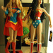 Supergirl & Wonder Woman Dolls at  FAO Schwarz, July 2007