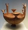 Cypriot Bowl with Cattle and a Vulture in the Getty Villa, July 2008