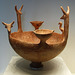 Cypriot Bowl with Cattle and a Vulture in the Getty Villa, July 2008