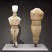 Cycladic Female Figurines in the Getty Villa, July 2008