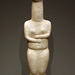 Cycladic Female Figure with Folded Arms in the Getty Villa, July 2008