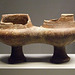 Cyladic Double Jar with Incised Patterns in the Getty Villa, July 2008