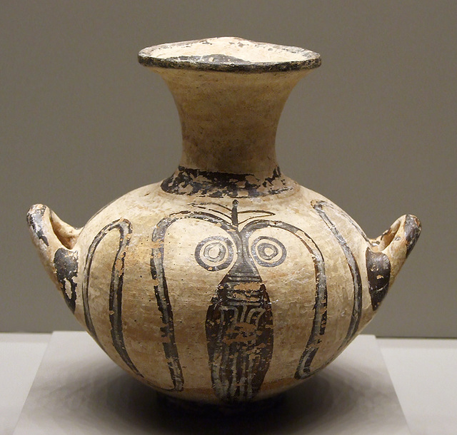 Water Jar with a Cuttlefish in the Getty Villa, July 2008