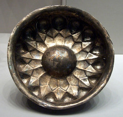 Persian Silver Phiale in the Getty Villa, July 2008