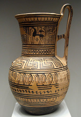 Geometric Oinochoe with Animals in the Getty Villa, July 2008