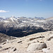 View from above Mono Pass.