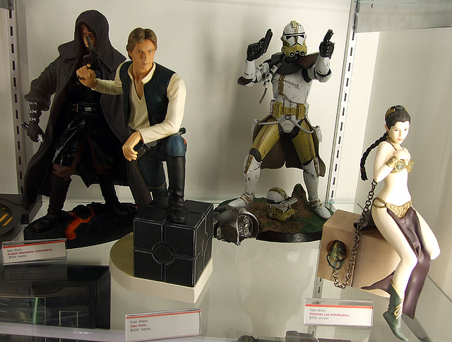 Star Wars Display at FAO Schwarz, July 2007