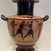 Black-Figure Water Jar with Apollo and Herakles in the Getty Villa, July 2008